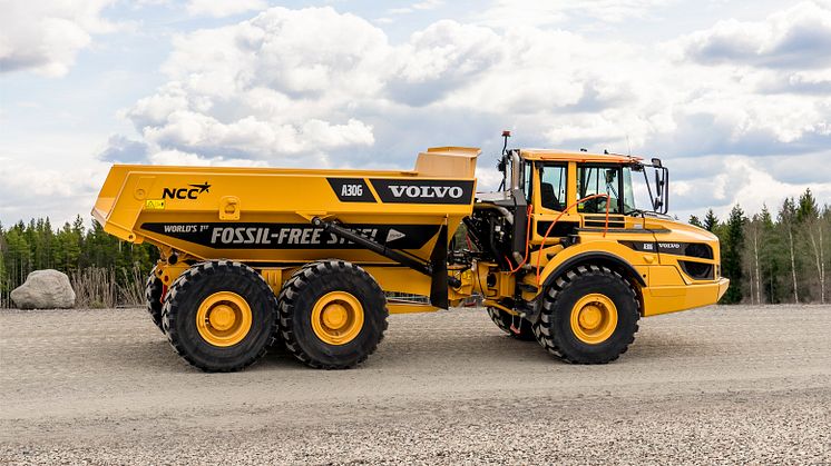 Volvo A30G - fossilfri dumper