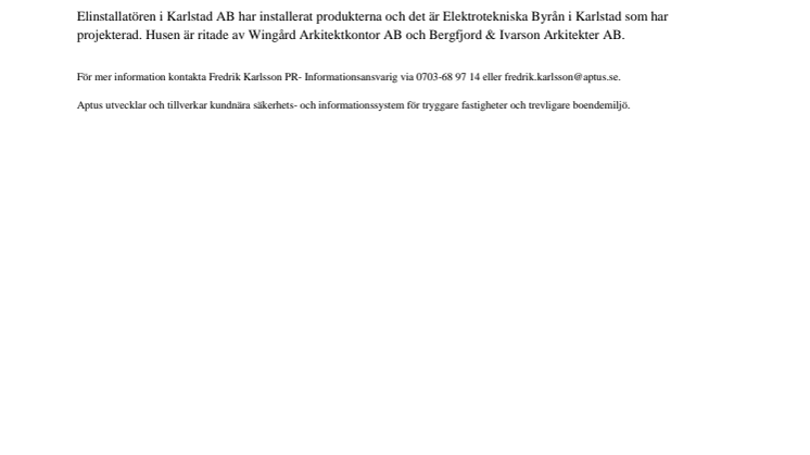 Aptus produkter säkrar Karlstads nya landmärke Bryggudden