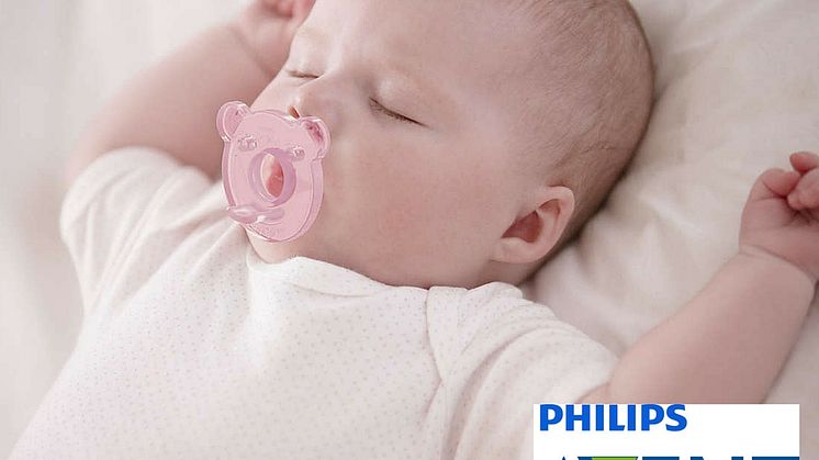 Nyhet! Beroligende myk silikonsmokk – Philips Avent Soothie