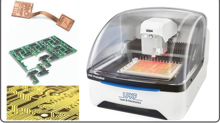 LPKF ProtoMat för inhouse PCB utveckling