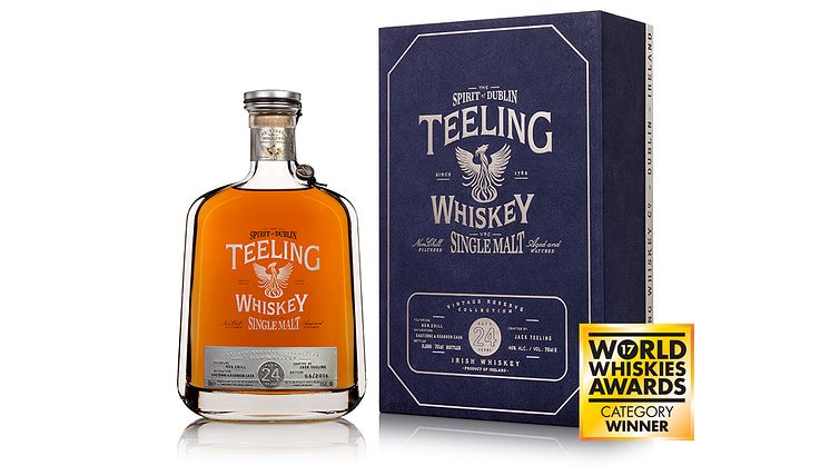 Världens bästa Irish Single Malt släpps i Sverige – begränsat antal.