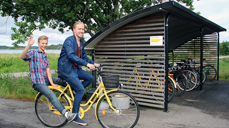 Tekniksprångarna Gabriel Karlsson och Magnus Erikson