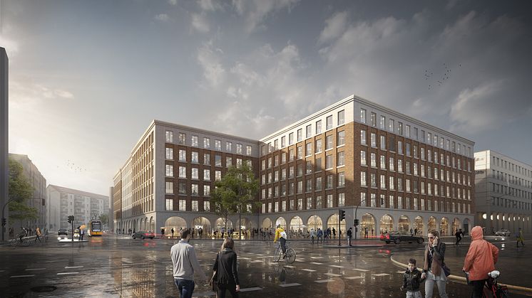 Die Annenhöfe am Postplatz in Dresden (Quelle: TLG IMMOBILIEN AG; Urheber: KNERERLANG)