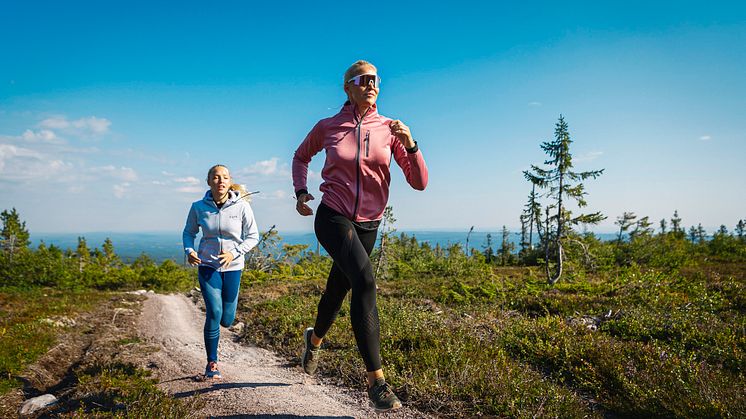 Löpning Sälen sommar