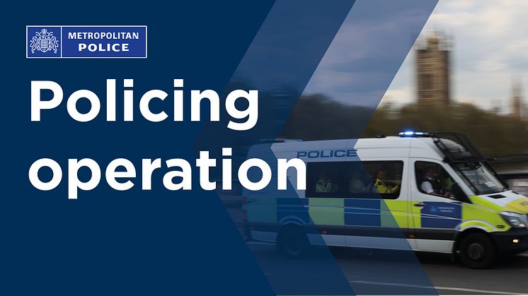 Policing operation for weekend ahead of October 7th anniversary