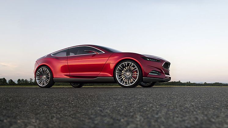 Ford Evos Concept – det ultimata uttrycket för Fords nya globala design- och teknikvision
