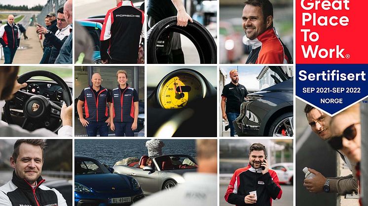 Hedin Performance Cars Norge sertifisert som Great Place to Work-bedrift atter en gang