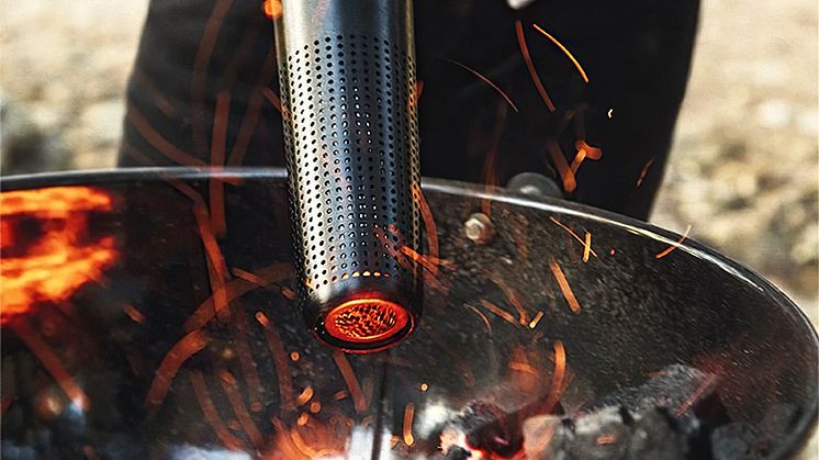 Looftlighter tänder grillen med enbart varmluft.