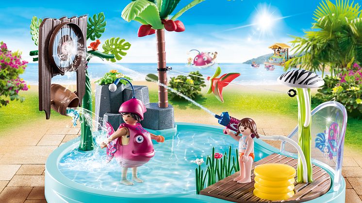 Spaßbecken mit Wasserspritze (70610) von PLAYMOBIL