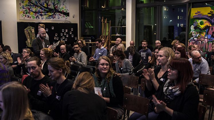 Många deltog i Creative Talks i Piteå
