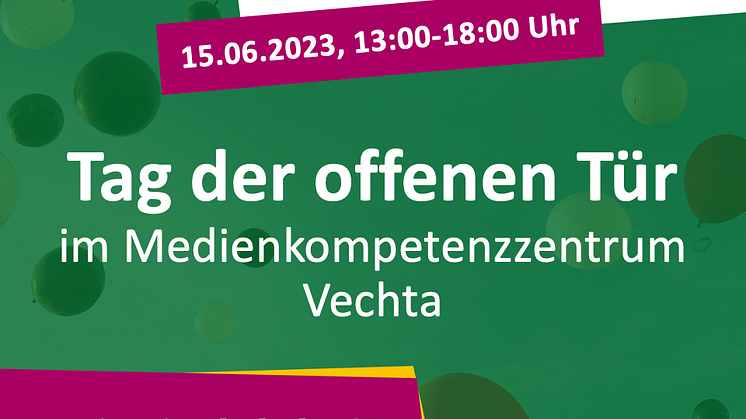 Entdecke das Medienkompetenzzentrum Vechta beim Tag der offenen Tür zum Digitaltag 2023!