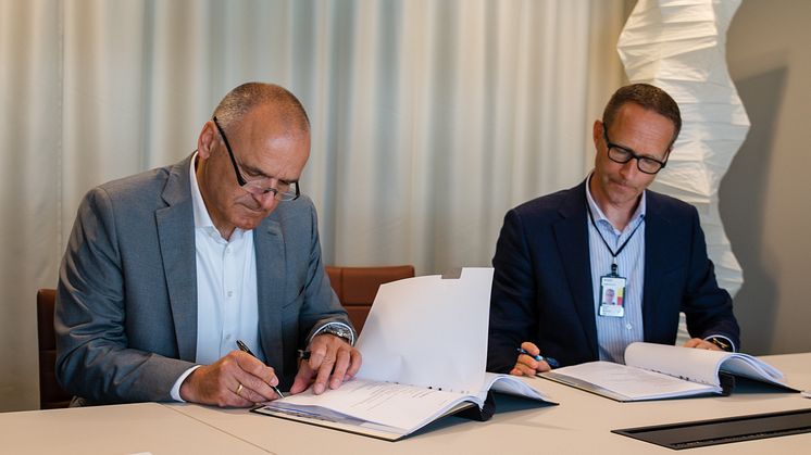 Avtalet om Landvetter undertecknas mellan Zeppelin och Swedavia