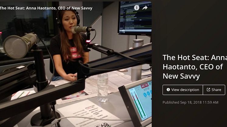 Source: Screen shot from MONEY FM 89.3. Each week until October 31, 2018, we are shortlisting a local corporate figure from Singapore and Malaysia who has demonstrated excellence in a media appearance, in the Hong Bao Media Savvy Awards 2018.
