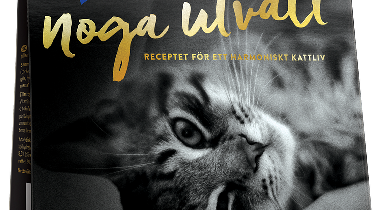Mjau Noga Utvalt, torr 900 gram med smak av Norsk Lax