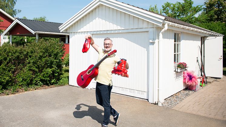 ​Tony Irving visar upp sin säljtalang i Blockets nya reklamfilm