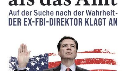 EX-FBI-Chef Comey kommt nach Berlin. Einzige öffentliche Veranstaltung am 19. Juni 2018
