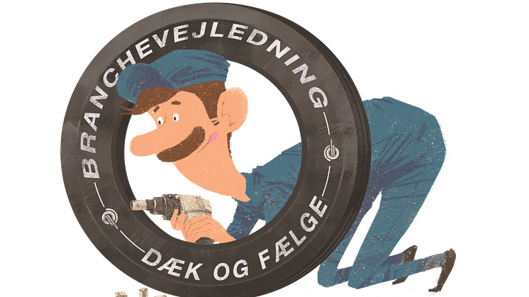 Hjulle er den nye branchevejlednings maskot