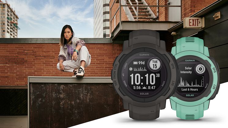 Mit der Instinct 2 Serie stellt Garmin eine Multisport-Smartwatch mit überragender Akkulaufzeit, trendigen Farben und in verschiedenen Ausführungen vor.
