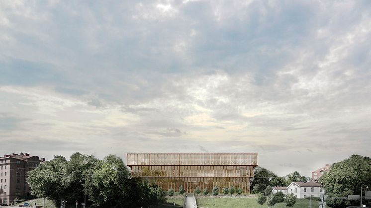 Campus Näckrosen, Göteborgs universitet, parallella uppdrag Korsvägen, Tham & Videgård 