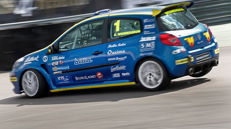 Wernersson vill säkra Clio Cup-titeln med seger