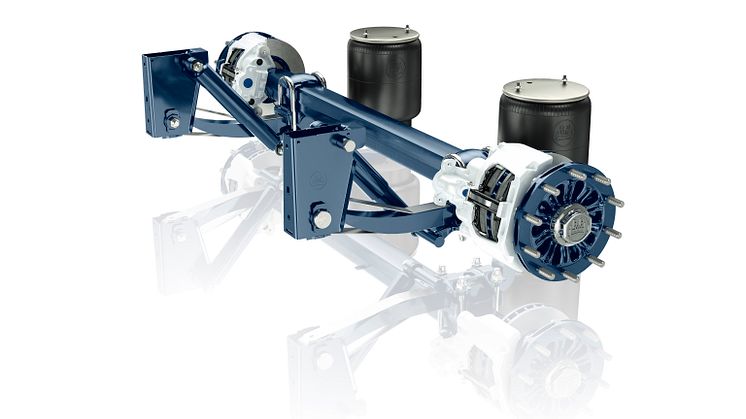 The BPW air suspension Airlight II is now available for swap body and jumbo trailers as well. 
