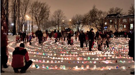 Ljuset flödar under Umeå Höstljus 2013