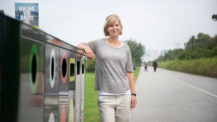 Att minska nedskräpningen och öka återvinningen av plast är Sysavs och kommunernas mål, berättar Jonna Ganslandt, projektledare på Sysav.
