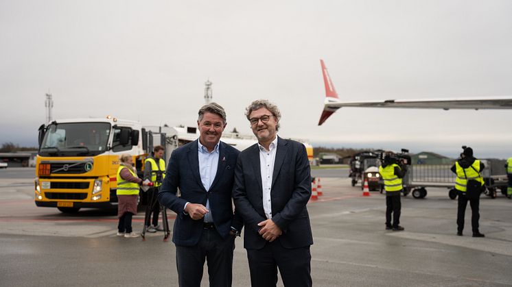 Geir Karlsen and Niels Hemmingsen wing