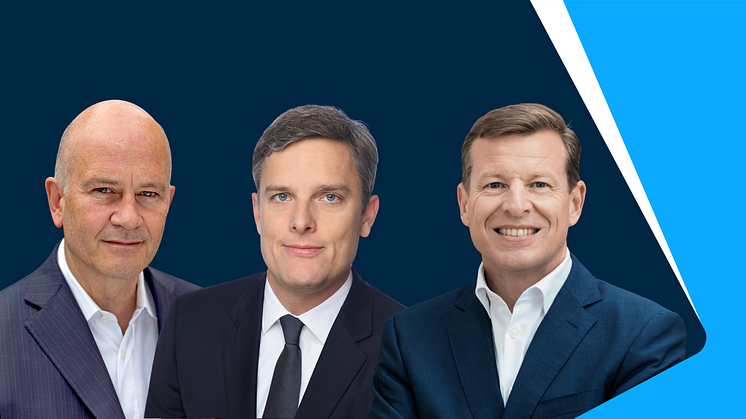 von links: Christof Kessler, Gerrit Heine und Dr. Anton Buchhart