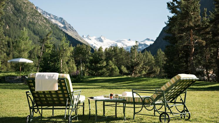 Grand Hotel Kronenhof Garten 