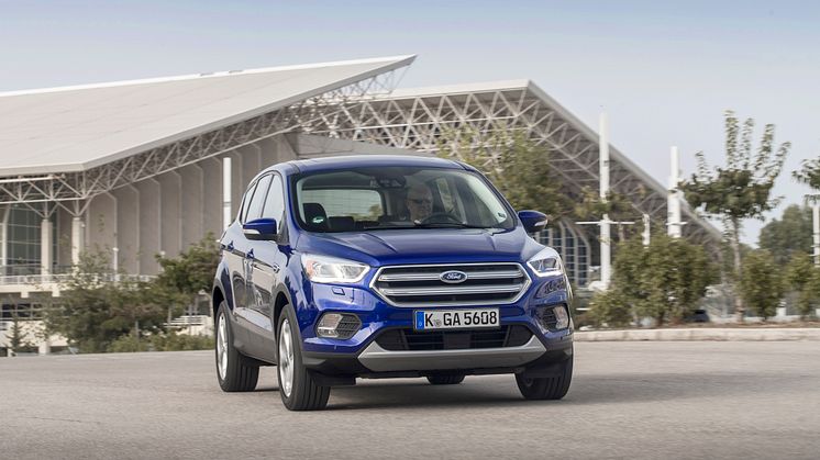 Ny dynamisk SUV: Omfattende facelift til den populære Ford Kuga  