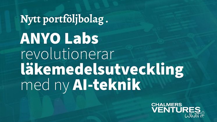 ANYO Labs Chalmers Ventures