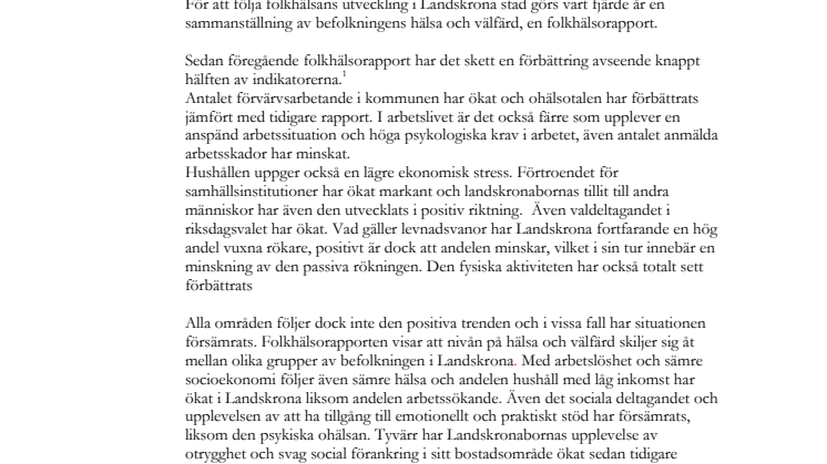 Hur mår Landskrona? 