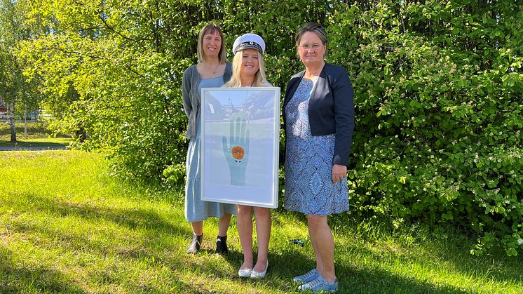 Lena Fagerlönn Region Norrbotten, Fanny Sandström stipendiat och Ewa  Karlsson Sjölander