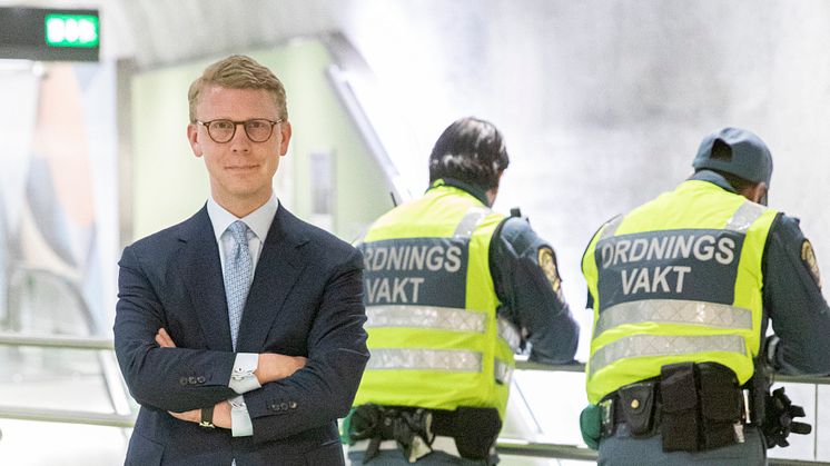 Kristoffer Tamsons (M), trafikregionråd och ordförande för SL.