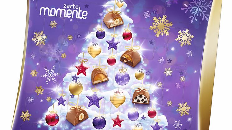 Milka Zarte Momente Adventskalender 211g