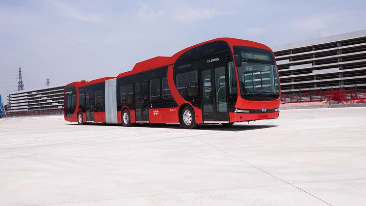   Nobina skal teste to 18 meters batterielektriske leddbusser, med nattlading på bussanlegget på Jernkroken. 