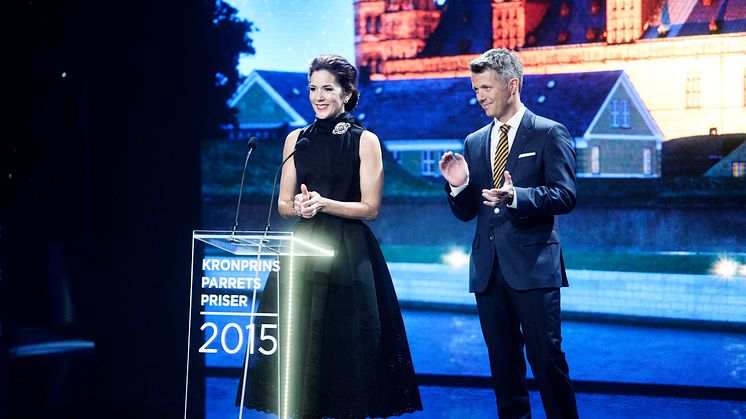 H.K.H. Kronprinsesse Mary og H.K.H. Kronprins Frederik til Kronprinsparrets Priser 2015