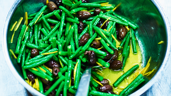 Haricot verts, oliver