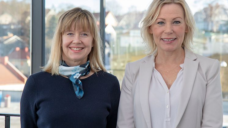 Fastighetsanalytiker Jennie Grafström och affärsutvecklingschef Cindy Jonsson är nya på GöteborgsLokaler.