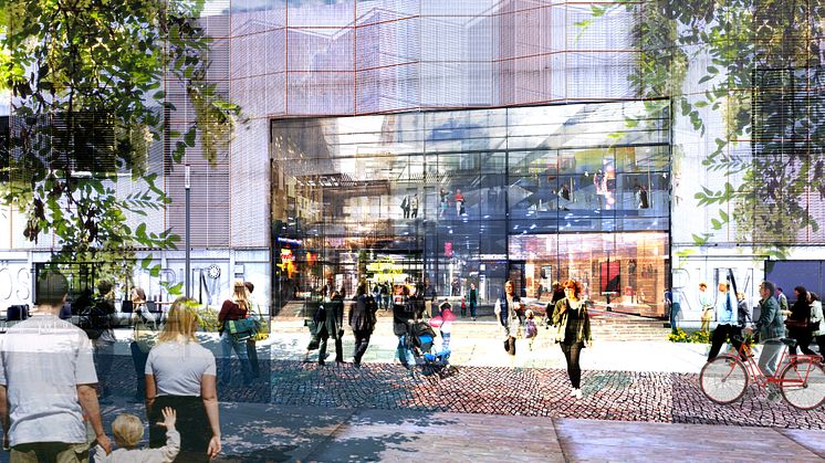 Entré Östra centrum Kristianstad