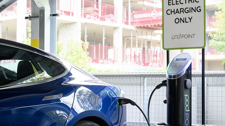 Mims Davies MP joins Govia Thameslink Railway to open a new EV charging hub in Haywards Heath