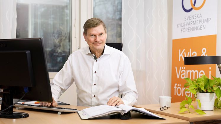Per Jonasson, vd på Svenska Kyl & Värmepumpföreningen