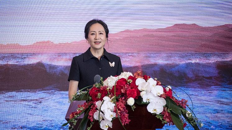 Huawein talousjohtaja Meng Wangang