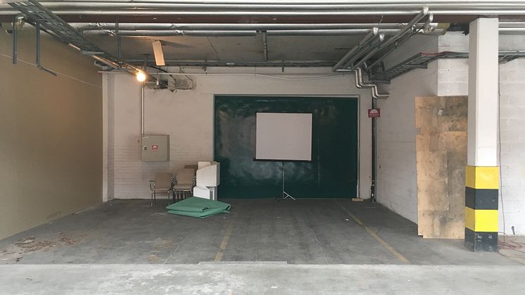 Vy från insidan av MKB:s hus
