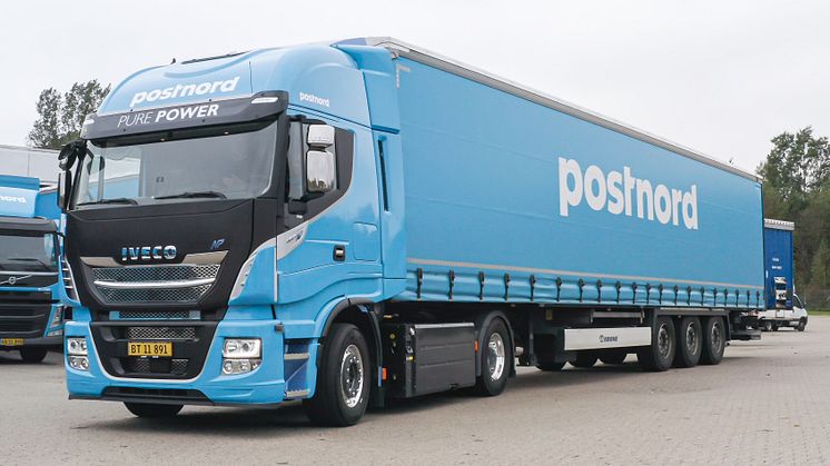 PostNord tester bæredygtig lastbiltrækker fra IVECO