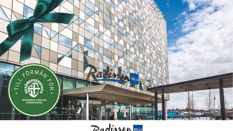 Radisson BLU Riverside gör undantag för en god saks skull och dukar upp julbord för Stadsmissionen