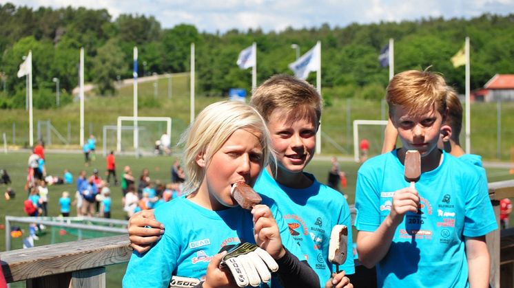 Spelar väl ingen roll vem som vann när man får glass.....