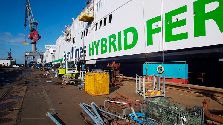 Scandlines’ grønne tiltag blåstemples også på Gedser-Rostock