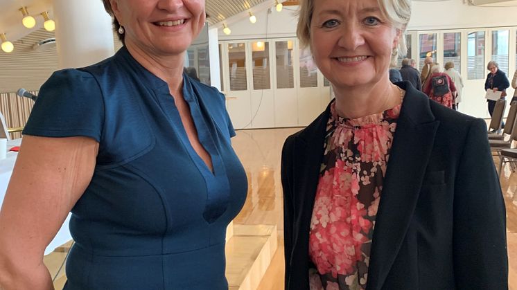 Nina Refseth og Hilde Barstad